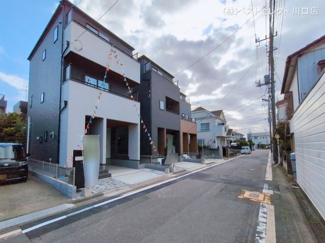 埼玉県戸田市笹目３丁目の新築戸建て完成写真 2026年3月5日撮影