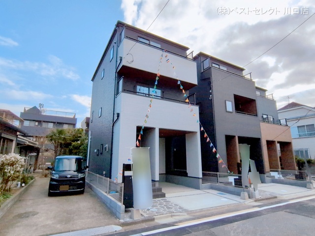 埼玉県戸田市笹目３丁目の新築戸建て完成写真 2026年3月5日撮影