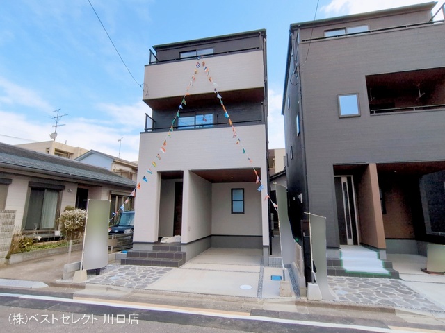 埼玉県戸田市笹目３丁目の新築戸建て完成写真 2026年3月5日撮影