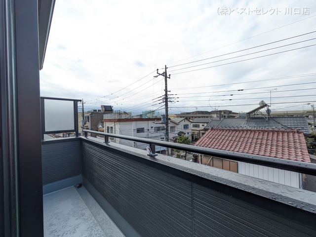 埼玉県戸田市笹目３丁目の新築戸建てバルコニー写真 2026年3月15日撮影