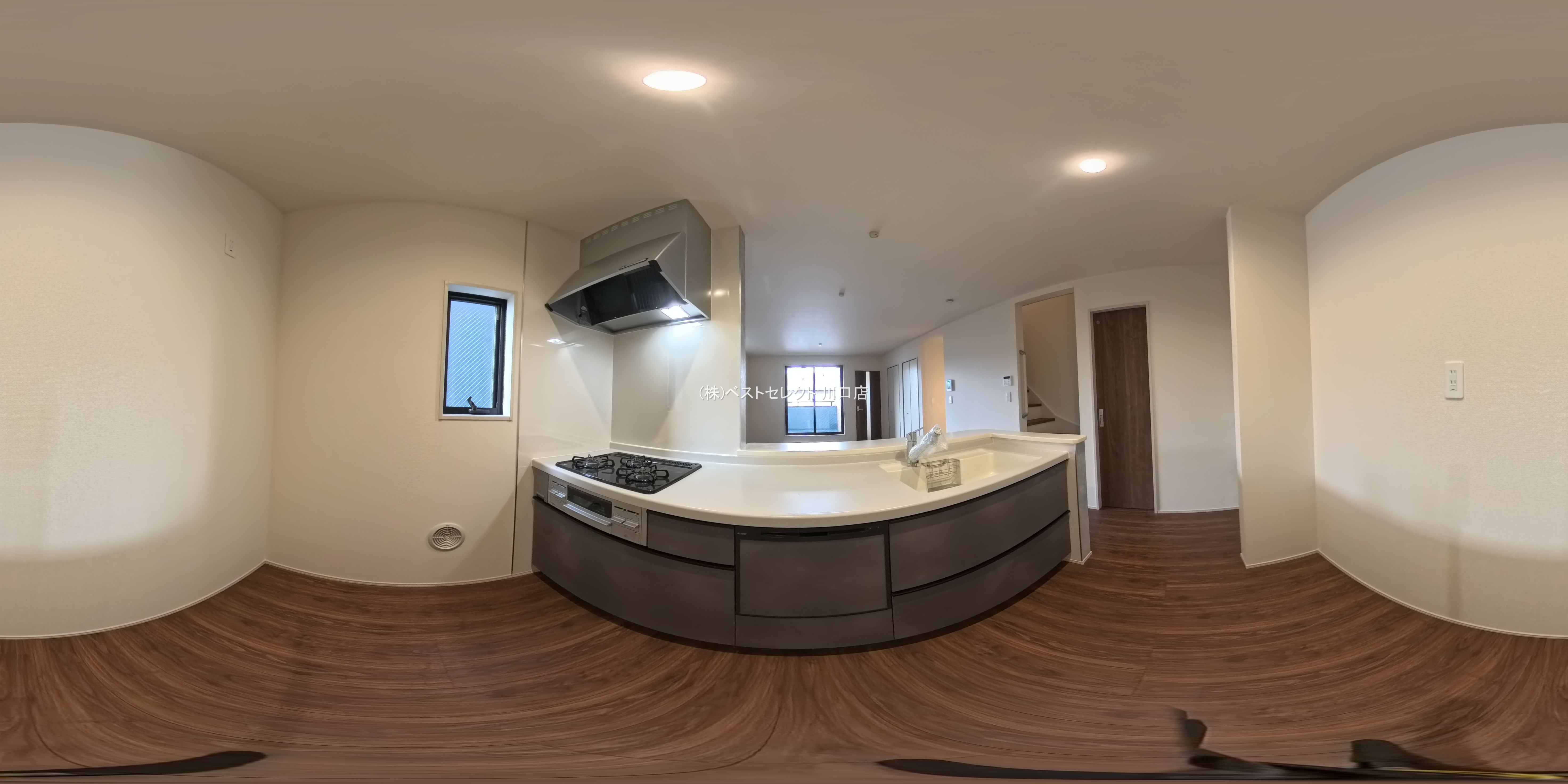 埼玉県戸田市笹目３丁目の新築戸建てパノラマ（キッチン）写真 2026年3月15日撮影