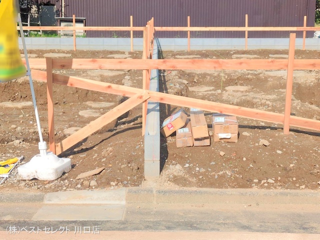 埼玉県戸田市笹目３丁目の新築戸建て基礎写真 2025年9月15日撮影