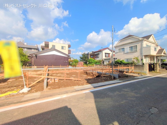 埼玉県戸田市笹目３丁目の新築戸建て基礎写真 2025年9月15日撮影