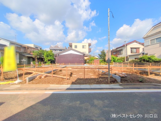 埼玉県戸田市笹目３丁目の新築戸建て基礎写真 2025年9月15日撮影