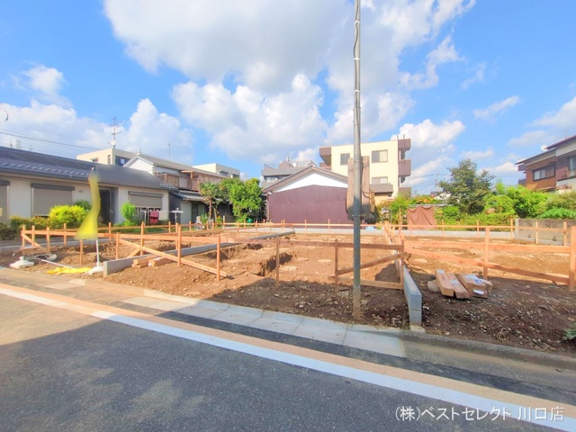 埼玉県戸田市笹目３丁目の新築戸建て基礎写真 2025年9月15日撮影