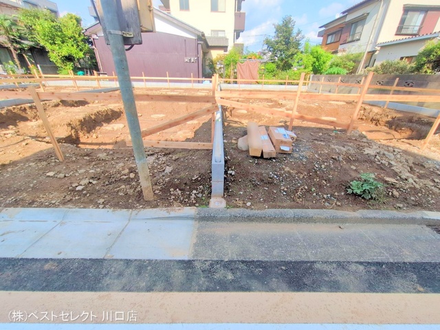 埼玉県戸田市笹目３丁目の新築戸建て基礎写真 2025年9月15日撮影