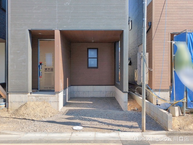 埼玉県戸田市笹目３丁目の新築戸建て外構写真 2026年1月29日撮影