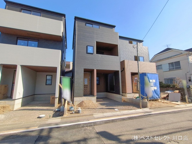 埼玉県戸田市笹目３丁目の新築戸建て外構写真 2026年1月29日撮影