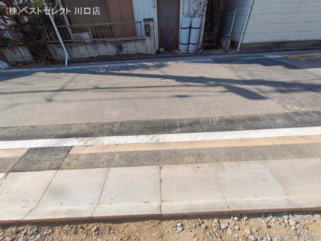 埼玉県戸田市笹目３丁目の新築戸建て外構写真 2026年1月29日撮影