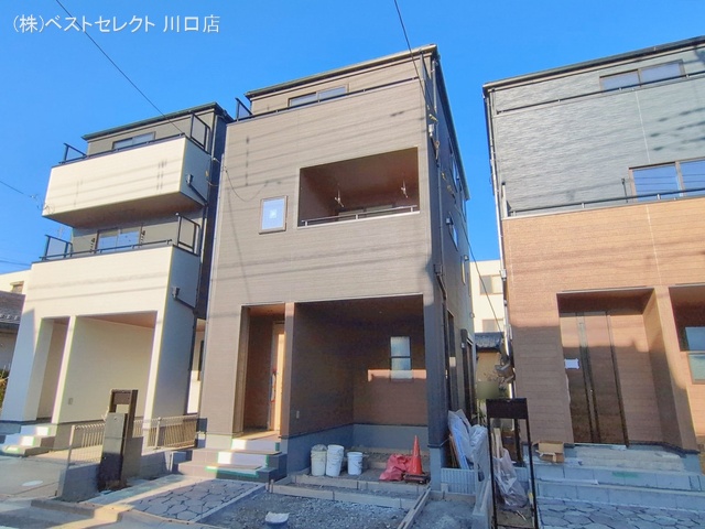 埼玉県戸田市笹目３丁目の新築戸建て外構写真 2026年2月18日撮影