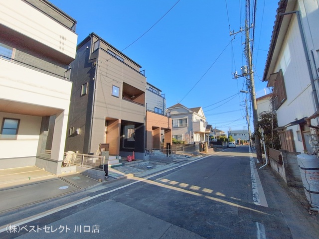 埼玉県戸田市笹目３丁目の新築戸建て外構写真 2026年2月18日撮影