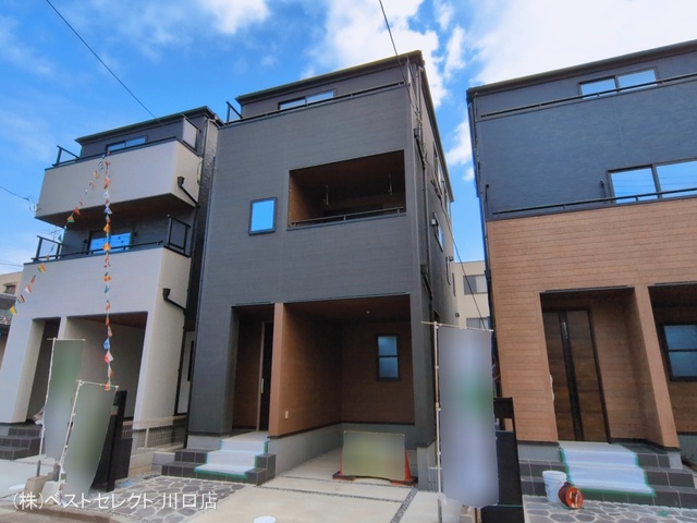 埼玉県戸田市笹目３丁目の新築戸建て完成写真 2026年3月5日撮影