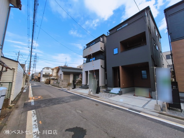 埼玉県戸田市笹目３丁目の新築戸建て完成写真 2026年3月5日撮影