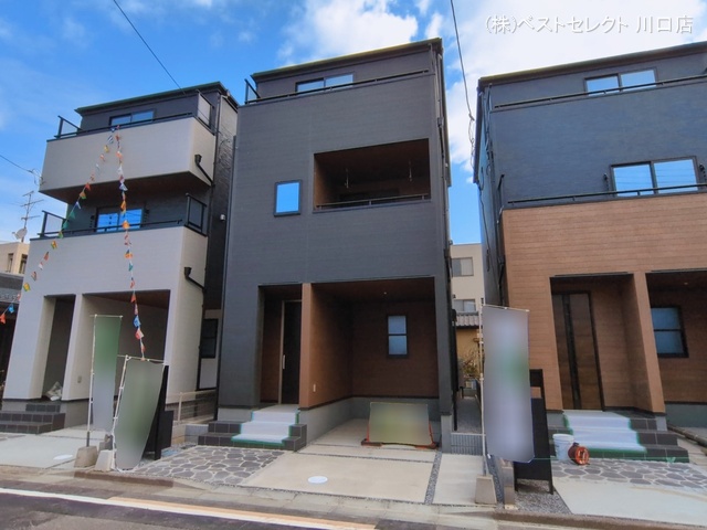 埼玉県戸田市笹目３丁目の新築戸建て完成写真 2026年3月5日撮影