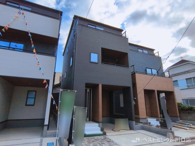 埼玉県戸田市笹目３丁目の新築戸建て完成写真 2026年3月5日撮影