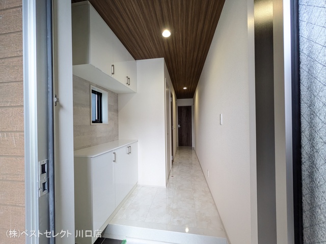 埼玉県戸田市笹目３丁目の新築戸建て玄関写真 2026年3月15日撮影