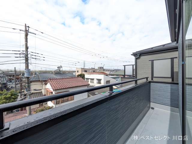 埼玉県戸田市笹目３丁目の新築戸建てバルコニー写真 2026年3月15日撮影