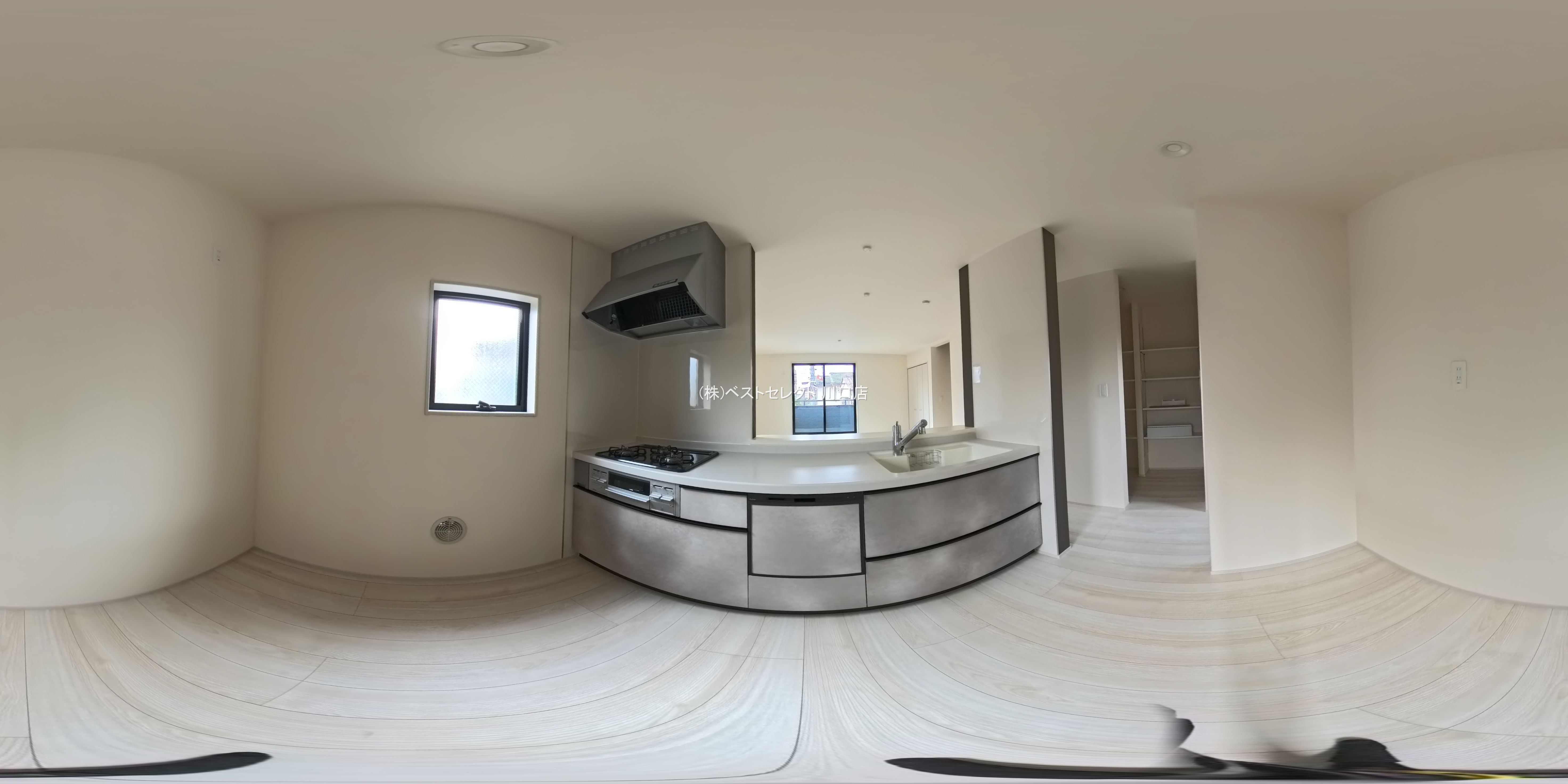 埼玉県戸田市笹目３丁目の新築戸建てパノラマ（キッチン）写真 2026年3月15日撮影