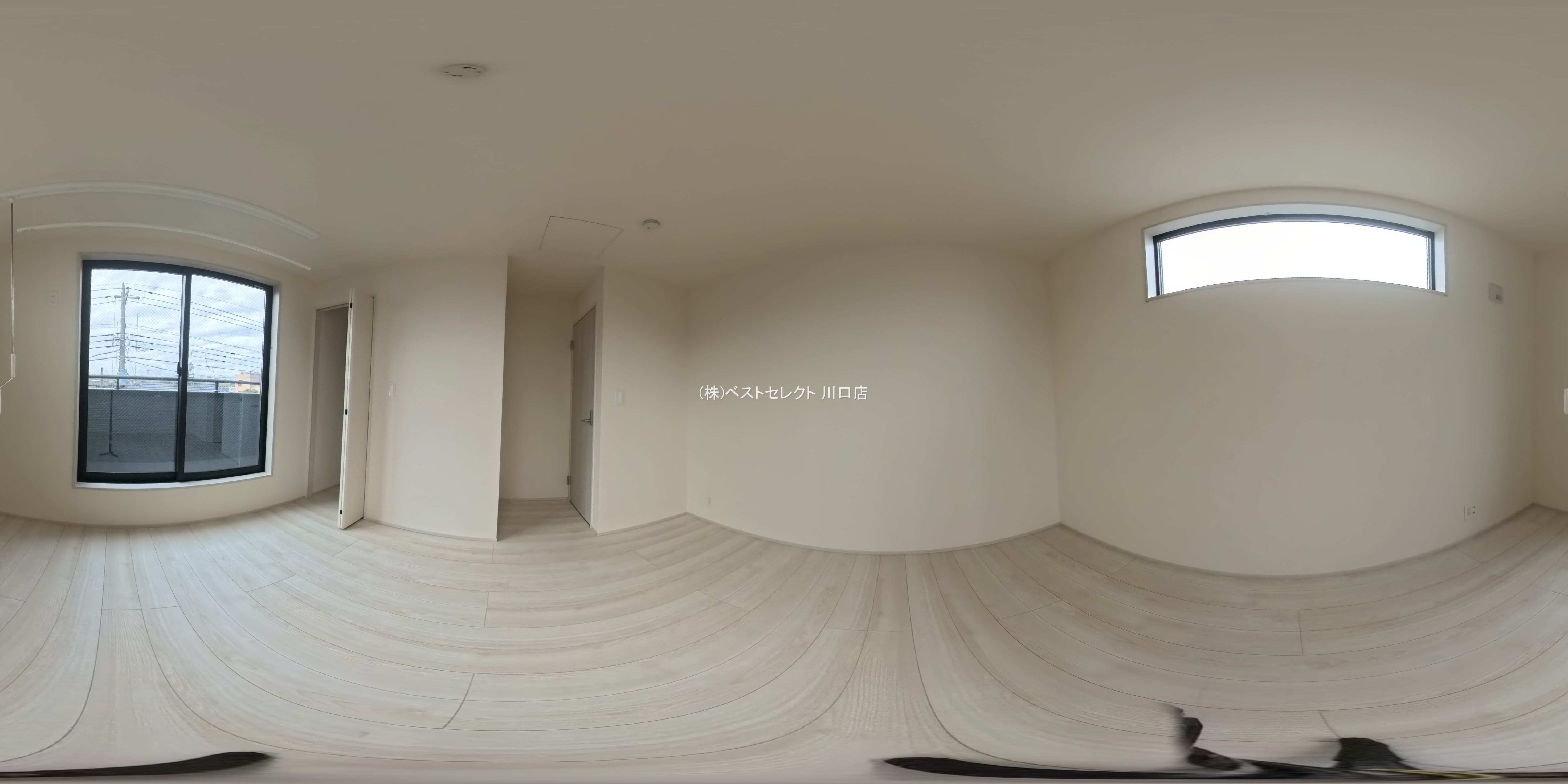 埼玉県戸田市笹目３丁目の新築戸建てパノラマ（居室メイン）写真 2026年3月15日撮影