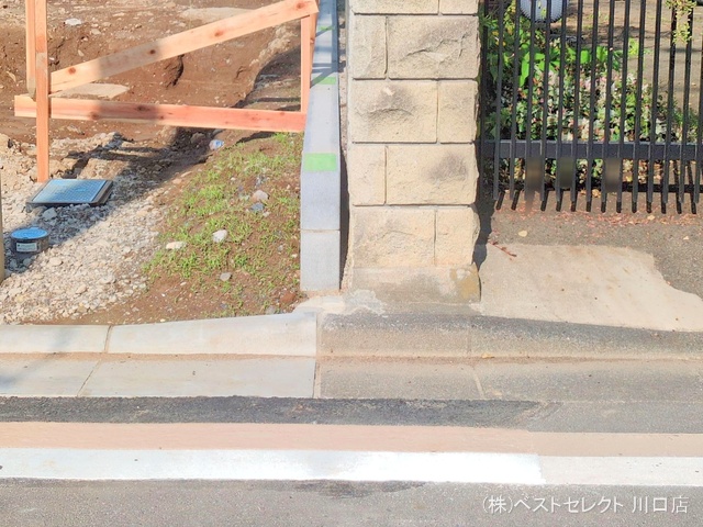 埼玉県戸田市笹目3丁目の新築戸建て基礎写真 2025年9月15日撮影