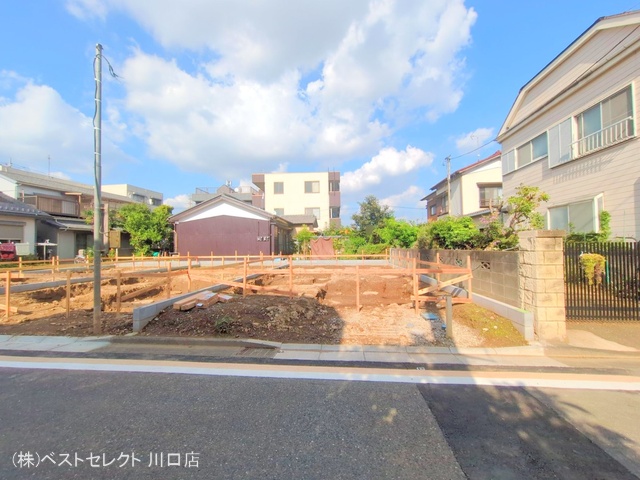 埼玉県戸田市笹目3丁目の新築戸建て基礎写真 2025年9月15日撮影