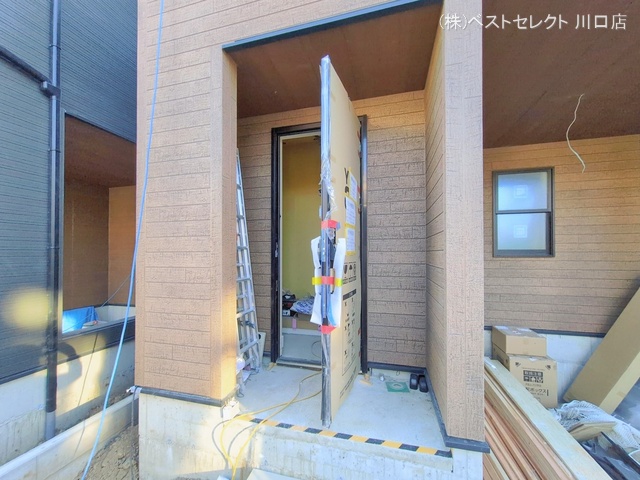 埼玉県戸田市笹目3丁目の新築戸建て外構写真 2026年1月21日撮影