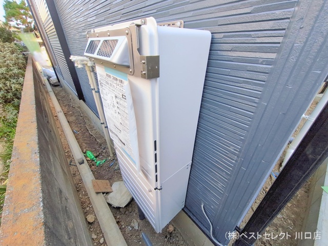 埼玉県戸田市笹目3丁目の新築戸建て外構写真 2026年1月21日撮影