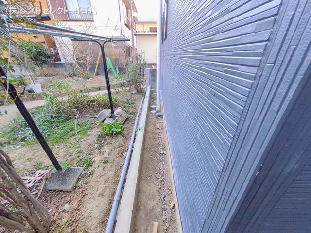 埼玉県戸田市笹目3丁目の新築戸建て外構写真 2026年1月21日撮影