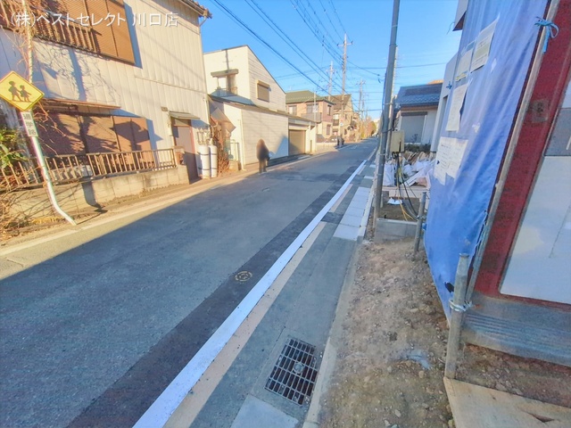埼玉県戸田市笹目3丁目の新築戸建て外構写真 2026年1月21日撮影