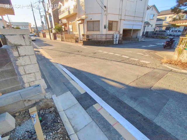 埼玉県戸田市笹目3丁目の新築戸建て外構写真 2026年1月21日撮影