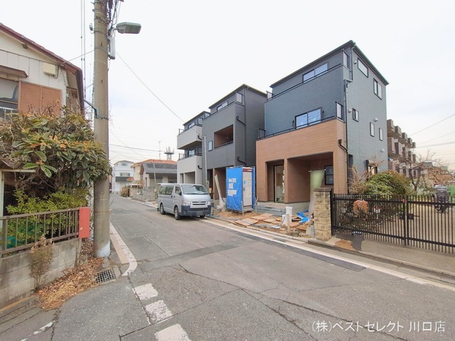 埼玉県戸田市笹目3丁目の新築戸建て外構写真 2026年2月9日撮影