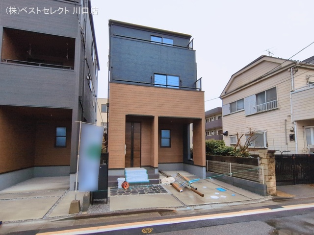 埼玉県戸田市笹目３丁目の新築戸建て完成写真 2026年3月3日撮影