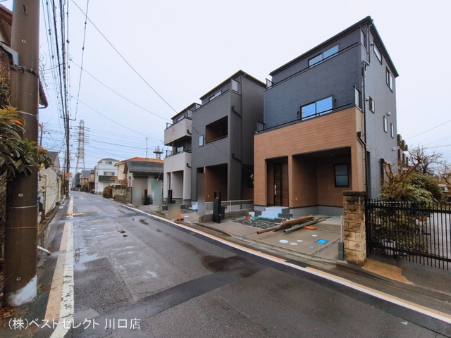 埼玉県戸田市笹目３丁目の新築戸建て完成写真 2026年3月3日撮影