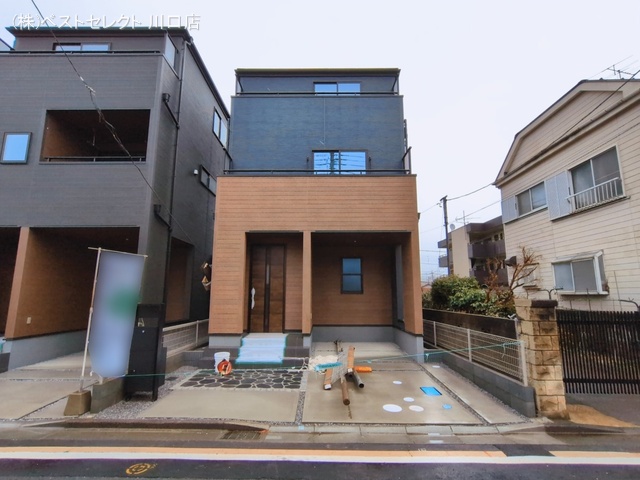 埼玉県戸田市笹目３丁目の新築戸建て完成写真 2026年3月3日撮影