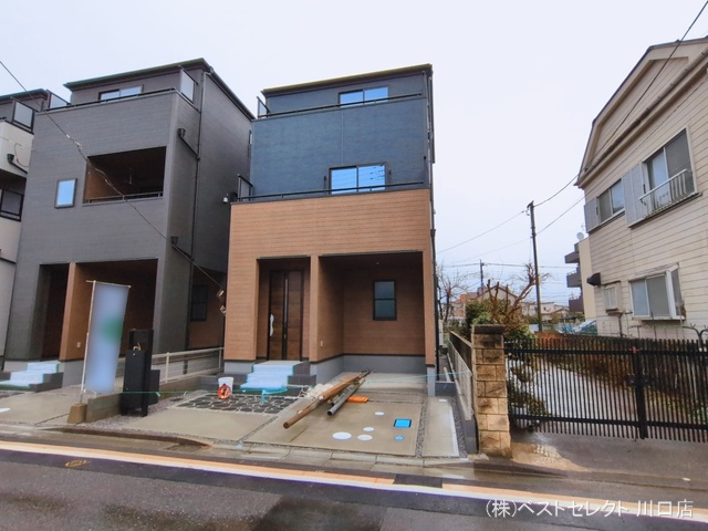 埼玉県戸田市笹目３丁目の新築戸建て完成写真 2026年3月3日撮影