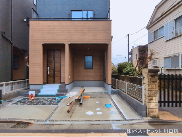 埼玉県戸田市笹目３丁目の新築戸建て完成写真 2026年3月3日撮影