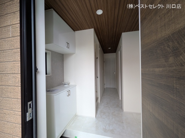 埼玉県戸田市笹目３丁目の新築戸建て玄関写真 2026年3月15日撮影