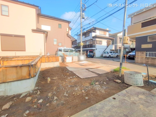 埼玉県戸田市喜沢２丁目の新築戸建て基礎写真 2025年9月9日撮影