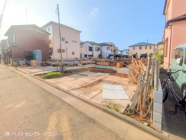 埼玉県戸田市喜沢２丁目の新築戸建て基礎写真 2025年9月9日撮影