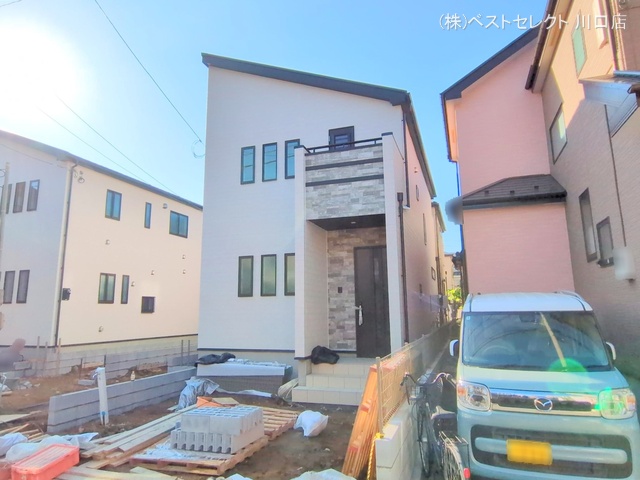 埼玉県戸田市喜沢２丁目の新築戸建て外構写真 2025年11月16日撮影