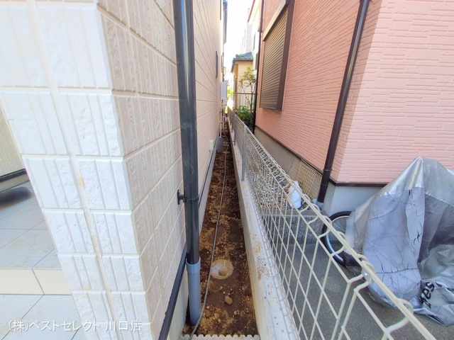 埼玉県戸田市喜沢２丁目の新築戸建て外構写真 2025年11月16日撮影