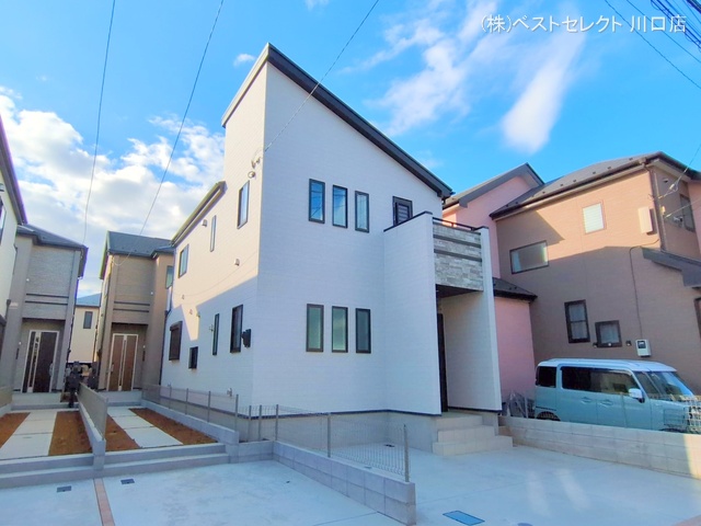 埼玉県戸田市喜沢２丁目の新築戸建て完成写真 2025年12月8日撮影