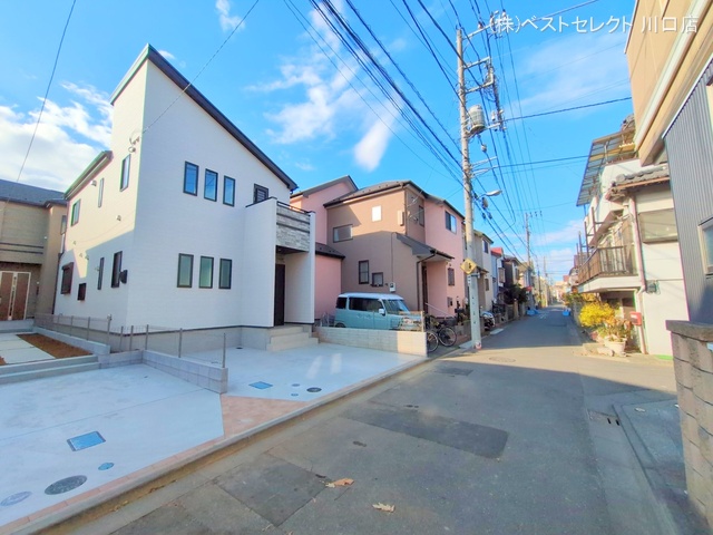 埼玉県戸田市喜沢２丁目の新築戸建て完成写真 2025年12月8日撮影