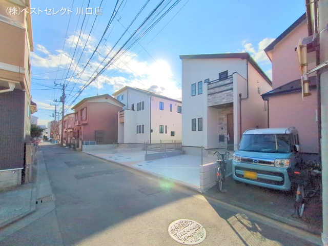 埼玉県戸田市喜沢２丁目の新築戸建て完成写真 2025年12月8日撮影