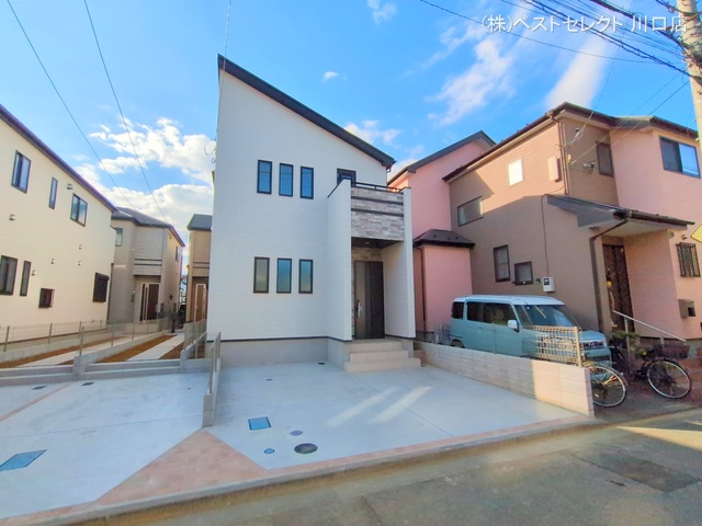 埼玉県戸田市喜沢２丁目の新築戸建て完成写真 2025年12月8日撮影