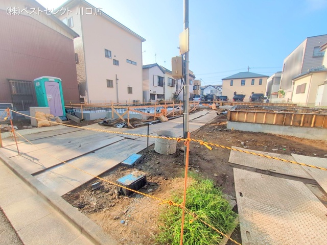 埼玉県戸田市喜沢２丁目の新築戸建て基礎写真 2025年9月9日撮影