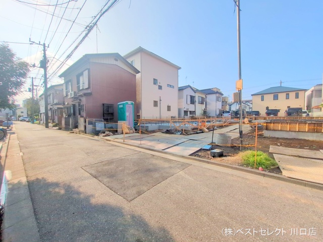 埼玉県戸田市喜沢２丁目の新築戸建て基礎写真 2025年9月9日撮影