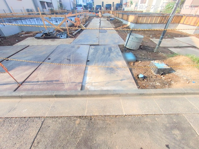 埼玉県戸田市喜沢２丁目の新築戸建て基礎写真 2025年9月9日撮影