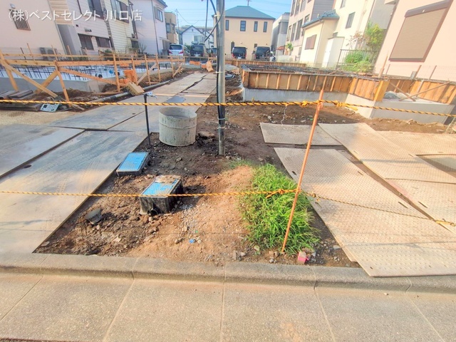 埼玉県戸田市喜沢２丁目の新築戸建て基礎写真 2025年9月9日撮影