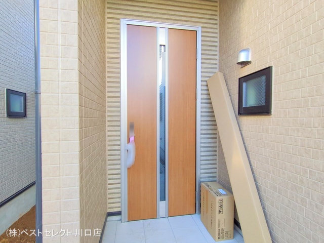 埼玉県戸田市喜沢２丁目の新築戸建て外構写真 2025年11月18日撮影